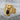 Gobeklitepe Fox Onyx Ring, gold vermeil, angled studio product photo