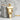 Gobeklitepe Hands Pillar Pendant, gold vermeil, front product view
