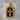 Byzantine Arch Cross Pendant in gold vermeil, front view