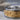 Rope Scroll Spinner Ring, oxidized silver, close-up of scroll relief