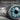 Evil Eye Pearled Lid Ring, oxidized silver, close-up of beaded eyelid and iris