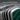 Malachite Block Terrace Ring, oxidized silver, close-up of malachite stone and shoulder terraces