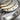 Mono no Aware Fading Arc Ring — 18K Gold Vermeil, close-up of recessed gold arcs and textured silver