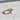 Pave Latin Cross Ring, gold vermeil, angled product photo