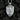 Silver Guardian Angel pendant front view showing winged figure with sword and shield shape on dark coal background