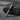925 sterling silver brutalist bar pendant with rugged texture and blue accent on dark stone