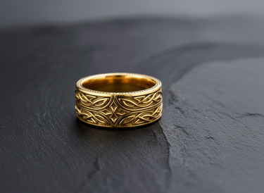 Silver Celtic Cross Ring