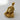Close-up angled view of silver Jesus Christ bust pendant highlighting flowing hair texture and bail loop