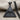 Delta Eye of Providence Pendant, black rhodium, front view on fabric