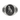 925 sterling silver lone wolf signet ring featuring 14K gold vermeil detail and Sigma letters on pure white background.