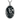 Front view of 925 sterling silver rock climber pendant featuring a high-relief figure scaling a dark oxidized cliff face