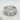Endless Love Ring, polished silver, product photo on stone