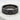 Celtic Claddagh Ring, black rhodium plated, product photo on stone