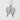 Arched Angel Wings Pendant, polished silver, front view on textured white surface