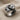 Roaring Panther Ring, oxidized silver, three-quarter product view