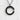 Hammered Enso Circle Pendant, black rhodium, product photo on white background