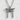 Hammered Torii Gate Pendant, polished silver, front view on textured wall