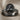 Cherry Signet Ring, black rhodium plated finish