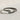 Open Arrow Ring, black rhodium, front perspective view