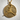 Slam Dunk Pendant, gold vermeil, front product view
