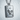 Ace of Spades Skull Pendant, polished, front view