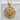 Close-up of 925 sterling silver rose bouquet pendant resting on concrete showing intricate floral metalwork