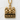 Three Wise Monkeys Pendant in gold vermeil, front view