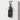 Kanazawa Lantern Pendant, black rhodium, front view on concrete block