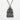 Himeji Castle Relief Pendant, black rhodium, product photo