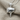 Thumbs Down Pendant, polished silver, product photo on fabric