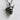 Japanese Oni Mask Pendant, three-quarter angled view