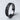 Volcanic Texture Band Ring, black rhodium plated, angled side perspective
