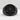 Libra Zodiac Ring, black rhodium, front view on white