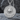 Fiat Lux Pendant, polished, product photo on rough stone background