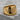 Masonic Euclid Ring, gold vermeil, angled front view on stone