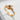 Hades Persephone Ring, gold vermeil finish, angled product view