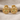 Gladiolus Flower Earring, gold vermeil, product photo