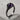 Scaled Dragon Claw Ring, black rhodium, product photo on stone surface