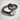 Opal Dragon Eye Ring, black rhodium, product photo
