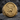 Saint Michael Battle Signet Ring, gold vermeil, front view on rock surface