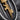 Vietnam Veteran Memorial Ring, oxidized, close-up of rifle and dog tags