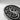 Three Headed Dragon Crest Lapel Pin, oxidized silver, close-up showing dragon heads and wing relief