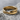 Mobius Strip Ring, gold vermeil, product photo on stone