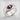 Dragon Eye Spinner Ring, polished silver, angled perspective view