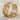Gothic Web Ring, gold vermeil, product photo on linen