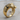 Cayman Crocodile Ring, gold vermeil, product photo on wood slice
