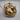 Cancer Crab Zodiac Pendant, gold vermeil, product photo on wood display