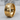 Industrial Riveted Plate Ring, gold vermeil angled view