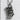 Rescue Combat Medic Pendant, oxidized silver, front view on white background