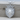 Crowned Lion Shield Pendant, polished, front view on wood display